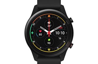 Mi Watch Revolve Active (Black) – 1.39″ AMOLED Display, SpO2, GPS and Sleep Monitor, Alexa Built-in, 117 Sports Mode, Personalized Watch Faces, 2 Weeks Battery Life, Music and Camera Control