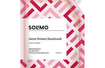 Amazon Brand – Solimo Germ-Protect Handwash Liquid, Refreshing Rose, 1500 ml
