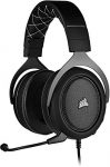 Corsair HS60 PRO Surround Gaming Headset (7.1 Surround Sound, Adjustable Memory Foam Ear Cups, Noise-Cancelling Detachable Microphone with PC, PS4, Xbox One, Switch and Mobile Compatibility) – Black