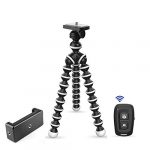 DIGITEK® (DTR 260 GT) Gorilla Tripod/Mini 33 cm (13 Inch) Tripod for Mobile Phone with Phone Mount & Remote | Flexible Gorilla Stand for DSLR & Action Cameras