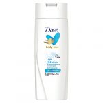 Dove Body Love Light Hydration Body Lotion For All Skin Types Paraben Free, 48hrs Moisturisation with Plant Based moisturiser, Fresh Hydrated Skin 100ml