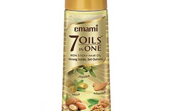 Emami 7 Oils In One Emami 7 Oils In One Non Sticky Hair Oil 500ml, 500 ml