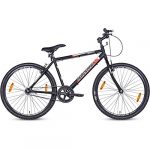 Hero Kyoto 26T Single Speed Mountain Bike Ideal For : 12+ Years Unisex Frame size: 18 inches steel (Black)