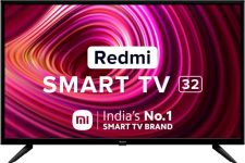 Redmi 80 cm (32 inches) HD Ready Android Smart LED TV | L32M6-RA (Black) (2021 Model)