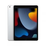 2021 Apple 10.2-inch (25.91 cm) iPad with A13 Bionic chip (Wi-Fi + Cellular, 256GB) – Silver (9th Generation)