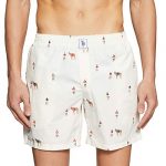 US Polo Association Men’s Printed Boxers (I664-283-PR_Beige_M)