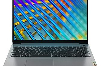Lenovo Ideapad 3 AMD Ryzen 5 5500U 15.6″ FHD Thin & Light Laptop (8GB/512GB SSD/Windows 11/Office 2021/Backlit Keyboard/2Yr Warranty/Arctic Grey/1.65Kg), 82KU017KIN