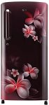 LG 190 L 4 Star Inverter Direct-Cool Single Door Refrigerator (GL-B201ASPY, Scarlet Plumeria, Moist ‘N’ Fresh)