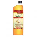 Dabur Cold Pressed Groundnut Oil |Enriched with MUFA & OMEGA 6 PUFA |Good for Heart Health – 1 Ltr, White