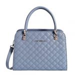 Lino Perros Women Soft Blue Quilted Handbag