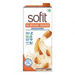 Almond Drink Unsweetend 1L, Pack of 3