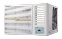 Lloyd 1.5 Ton 5 Star Window AC (GLW18B5YWGEW, 100% Copper, White with Golden Deco Strip)