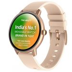 Fire-Boltt Incredible 1.3″ AMOLED 360X360 Pixel Resolution with Real Time SpO2, Heart Rate Tracking, 100+ Cloud Faces & 28 Sports Mode, Inbuilt Games, Rose Gold