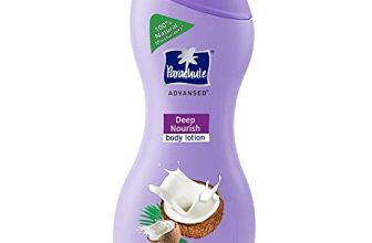 Parachute Advansed Deep Nourish Body Lotion with Pure Coconut Milk, 100 % Natural, Dry Skin Moisturizer, 250 ml