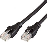 AmazonBasics RJ45 Cat-6 Ethernet Patch/LAN Cable -25Feet (7.6Meters),Black