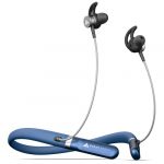Boult Audio Zcharge 40H Playtime & Super Fast Charging, Environmental Noise Cancellation For Pro+ Calling & Ipx5 Water Resistant Bluetooth Wireless In Ear Earphones With Mic (Blue)