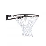 Spanco (08 Mm Thickness) (36 Cm Diameter) (Suitable For 5 Number Ball) Hanging Wall Mounted Basketball/Goal Hoop Ring With Net For Indoors/Outdoors, Garden, Kids