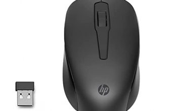 (Renewed) Hp 150 Truly Ambidextrous Wireless Mouse, 2.4 Ghz, 1600 Dpi Optical Tracking, 12 Month Life Battery, Compatible With Windows, Mac, Chromebook/Pc/Laptop (2S9L1Aa)