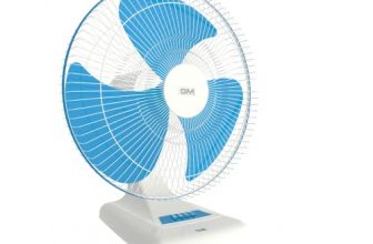 Gm Bolt 400 Mm Hs Table Fan (Blue)