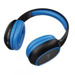 Ptron Studio Over-Ear Bluetooth 5.0 Wireless Headphones With Mic, Hi-Fi Sound With Deep Bass, 12Hrs Playback, Lightweight Wireless Headset, Soft Cushions Earpads, Fast Charging & Aux Port (Blue)