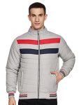 Qube By Fort Collins Men’S Parka Coat (1220_Grey_M)