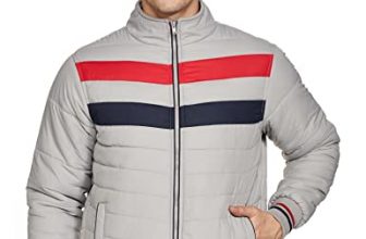 Qube By Fort Collins Men’S Parka Coat (1220_Grey_M)