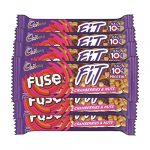 Cadbury Fuse Fit Snack Bar With Cranberries & Nuts, 6 X 41 G