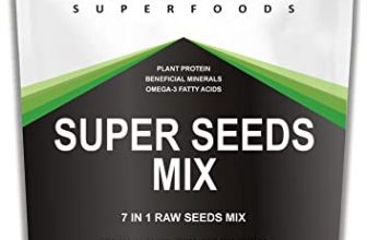 Anna Organik Super Seeds Mix, Seeds For Eating, Mix Seeds, Diet Snacks – Healthy Diet Snacks 7 In 1 Raw Seeds Mix (800Gm)