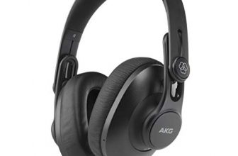 Akg K361Bt Bluetooth Wireless Over Ear Headphones With Mic (Black)