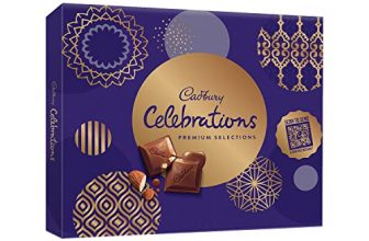 Cadbury Celebrations Premium Selections Chocolates Gift Pack, Assorted, 268 G