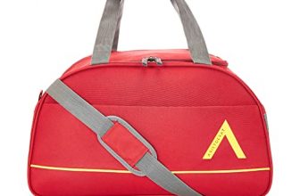 Aristocrat Polyester 32 Cms Travel Bag(Dfcad62Ered_Red)