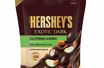 Hershey’S Exotic Dark Chocolate- Californian Almond Seasoned With Guava-Mexican Chili Flavor 90G ( Pack Of 3)