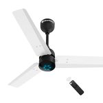 Atomberg Renesa 900Mm Bldc Motor 5 Star Rated Ceiling Fans For Home With Remote Control | Upto 65% Energy Saving High Speed Fan With Led Lights | 2+1 Year Warranty (White And Black)