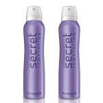 Secret Temptation Romance Deodorant Spray For Women, 150 Ml (Pack Of 2)
