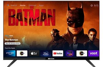 Kodak 80 Cm (32 Inches) Hd Ready Certified Android Smart Led Tv 32Hdx7Xprobl (Black)