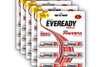 Eveready Ultima Aa Alkaline Battery, Pack Of 30