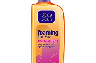 Clean & Clear Foaming Facewash For Oily Skin, Brown, 240Ml