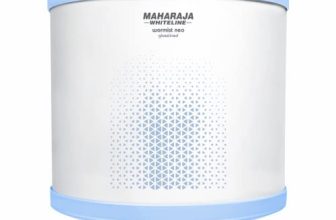 Maharaja Whiteline Warmist Neo Storage Water Heater, 15 Litre, Glasslined Coating, Rust & Shock Proof Abs Body, Blue & White Color, Free Installation, Free Connection Pipes – Warmist Neo / Wh-165