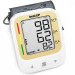 Beatxp Bp Machine – Fully Automatic Bp Monitor Large Cuff Size – Memory Feature With Pulse Rate Detection – 1 Yr Warranty – Large Display Size (White)