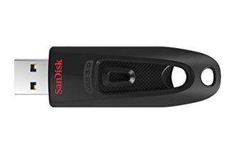 Sandisk Ultra 128 Gb Usb 3.0 Pen Drive (Black)