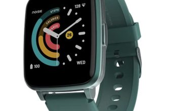 Noise Colorfit Pulse Smartwatch With 1.4″ Full Touch Hd Display, Spo2, Heart Rate, Sleep Monitors & 10-Day Battery – Teal Green