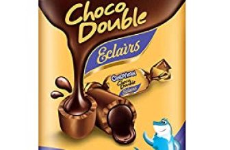 Candyman Choco Double Eclairs, 875G + ( Candyman Choco Vanilla, 385G )