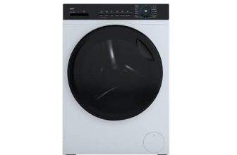 Haier Fully Automatic Washing Machine With Inverter Motor, Super Drum, Dual Spray (Hw80-Im12929C, Ice White)
