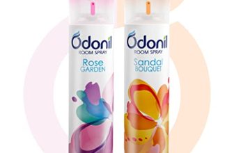 Odonil Aerosol Spray (Pack Of 2), Rose Garden 220Ml+Sandal Bouquet 220Ml