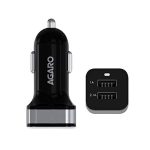 Agaro 3.1 A Dual Port Lightning, Usb Smart Car Charger For All Smartphones & Tablets- Black