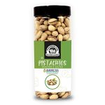 Wonderland Foods (Device) – Dry Fruits American California Roasted & Salted Jumbo Pistachios (Pista) 500G Jar | Super Crunchy & Delicious Healthy Snack | Vitamins & Minerals Rich | Immunity Booster