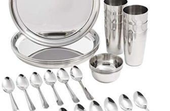 Amazon Brand – Solimo Stainless Steel -30Pcs