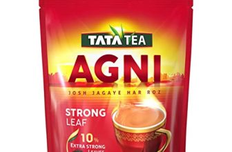 Tata Tea Agni | Strong Chai With 10% Extra Strong Leaves | Black Tea | 1.5 Kg
