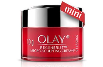 Olay Skin Plumping Formula Regenerist Microsculpting Day Cream – Mini With Hyaluronic Acid, Niacinamide & Pentapeptides (Suitable For Normal, Dry, Oily & Combination Skin, 10 Ml)