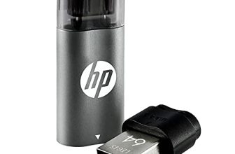 Hp X5600B 64Gb Otg (Type B) Usb3.2 Pen Drive, Grey & Black